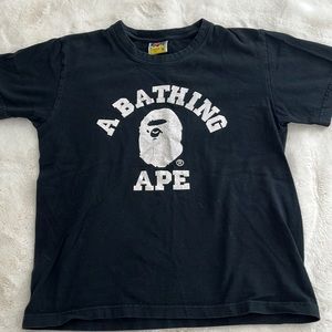 BAPE black tshirt